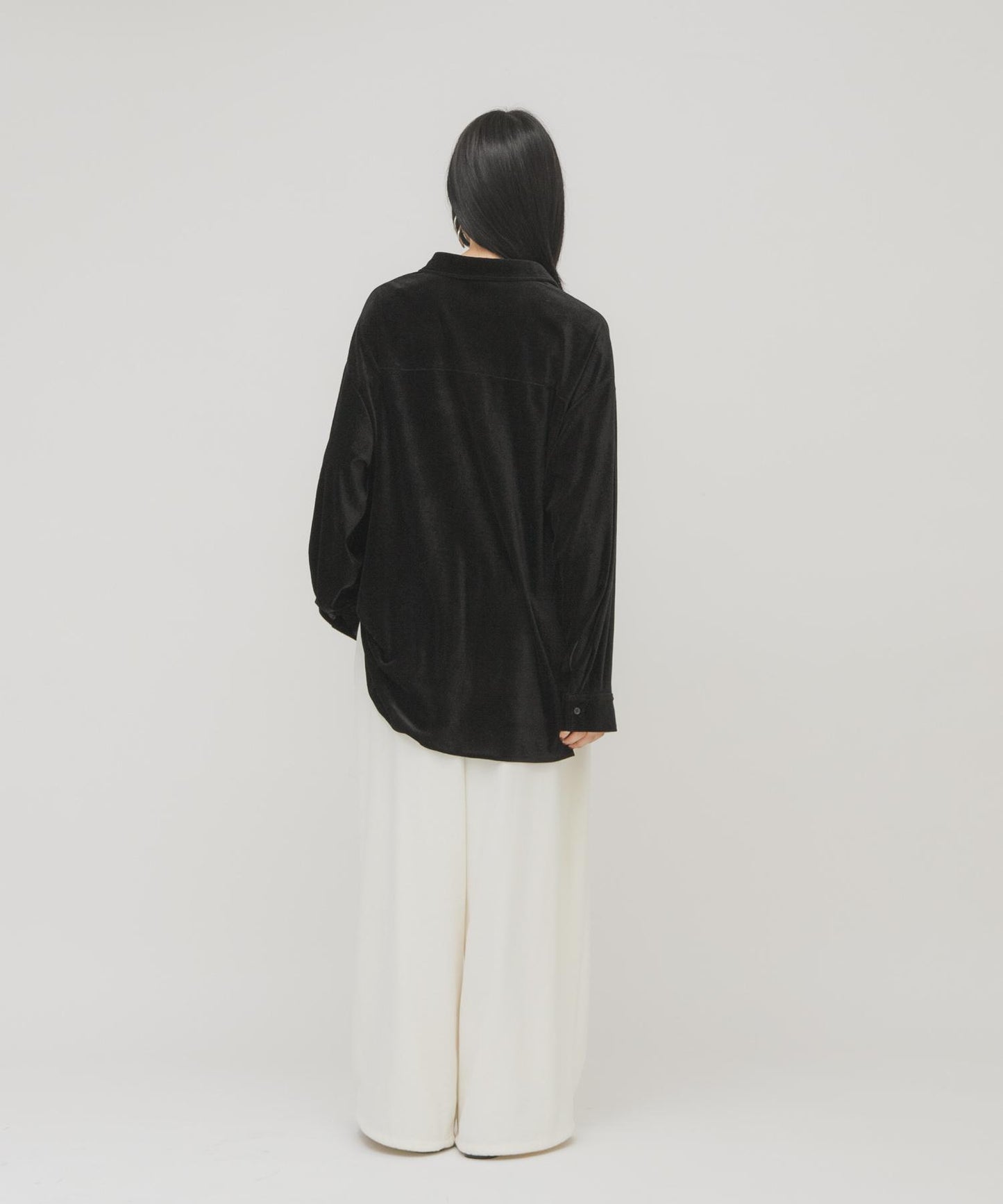 透視貝羅寬鬆襯衫