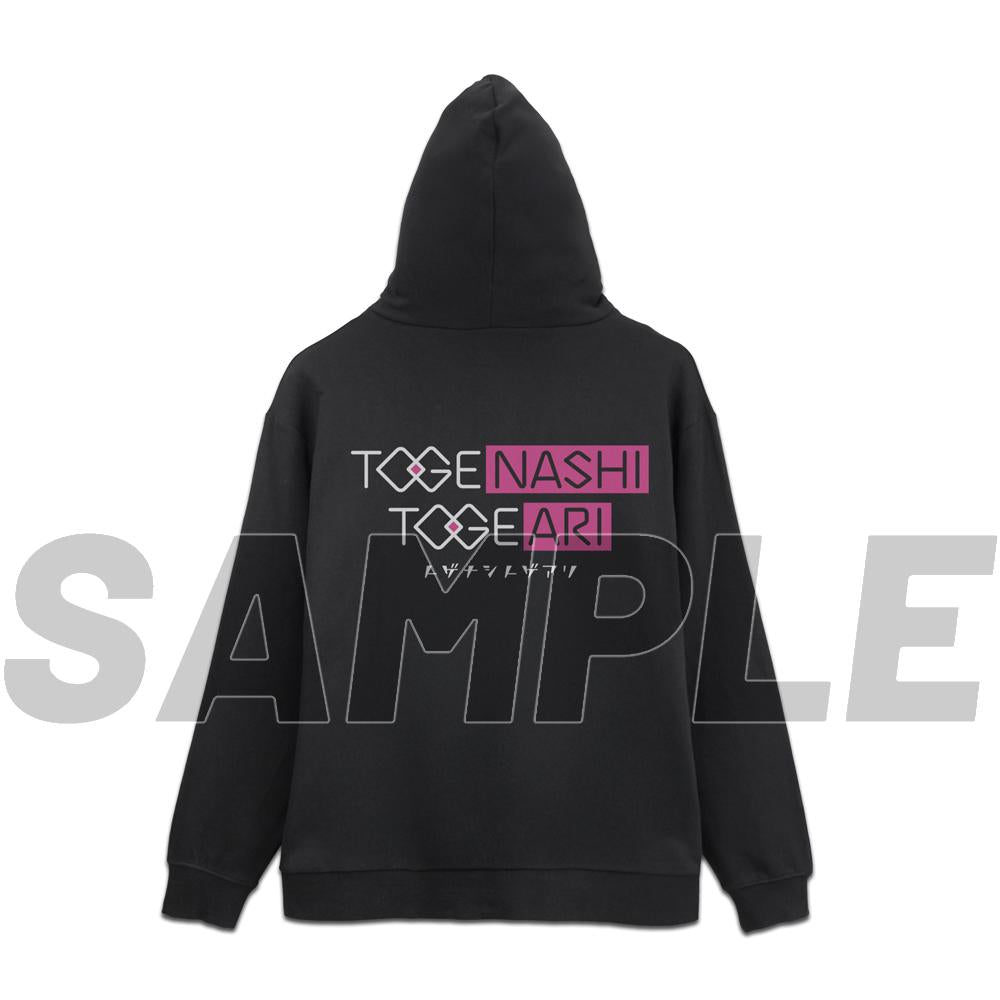 《哭泣少女樂隊》_L_トゲナシトゲアリ拉鍊連帽衛衣 Ver.2.0/黑色