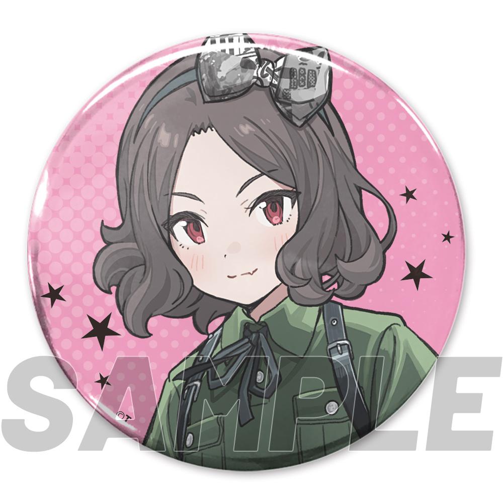 《哭泣少女樂隊》_新繪 海老塚智 65mm徽章 命運之花Ver.