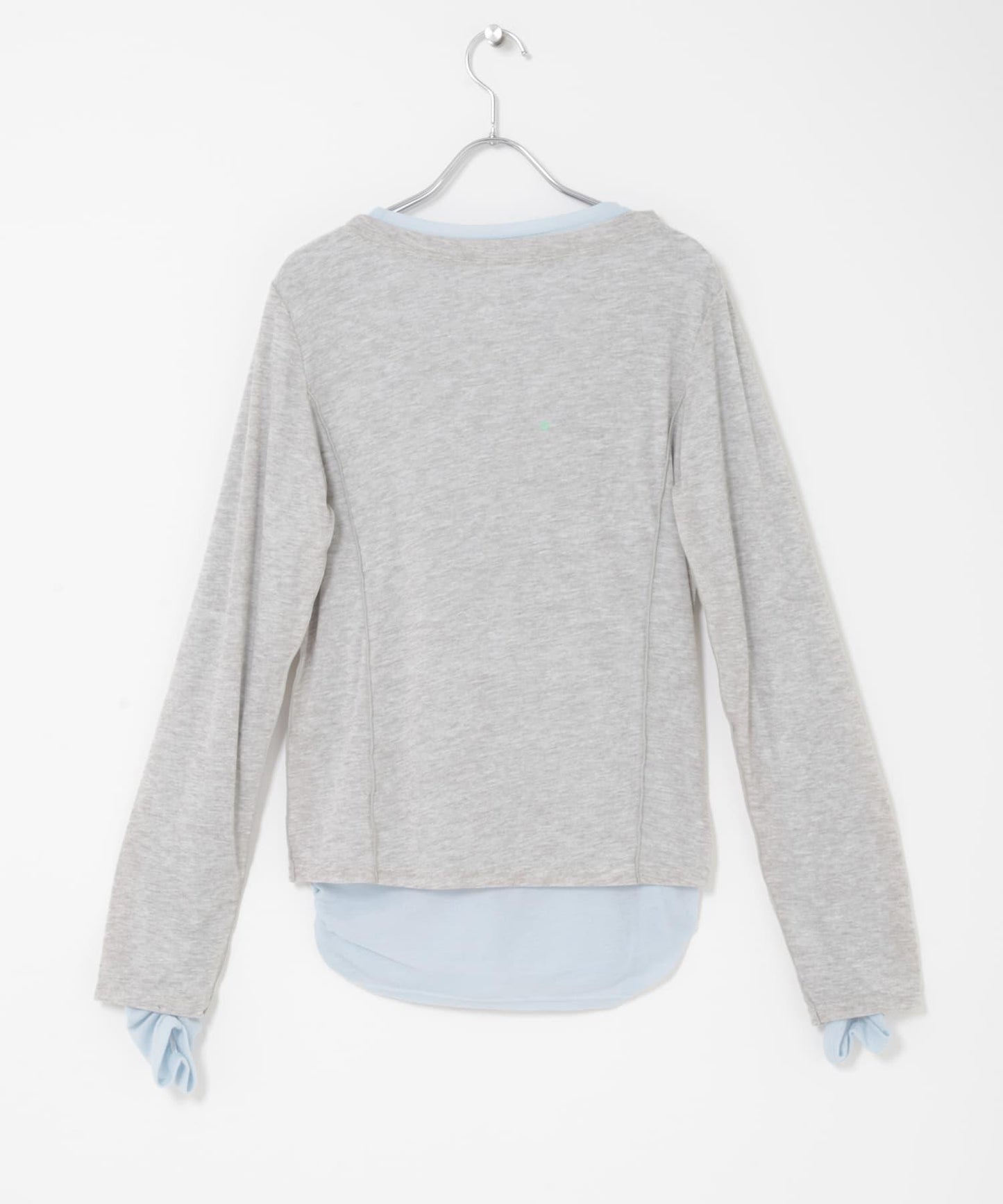 拼色疊穿設計長袖T恤