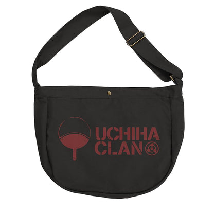 《火影忍者》疾風傳 宇智波一族 新聞報紙包/黑色