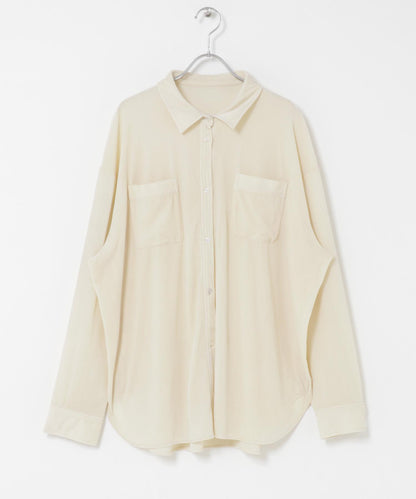 透視貝羅寬鬆襯衫