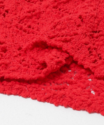 鉤針蕾絲針織襯衫