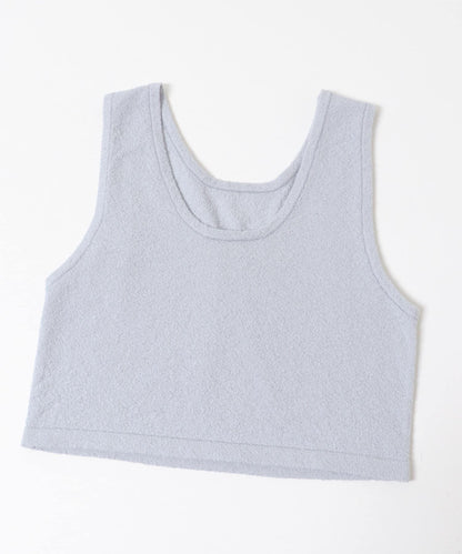 一部分色迷你圈圈紗疊穿針織襯衫