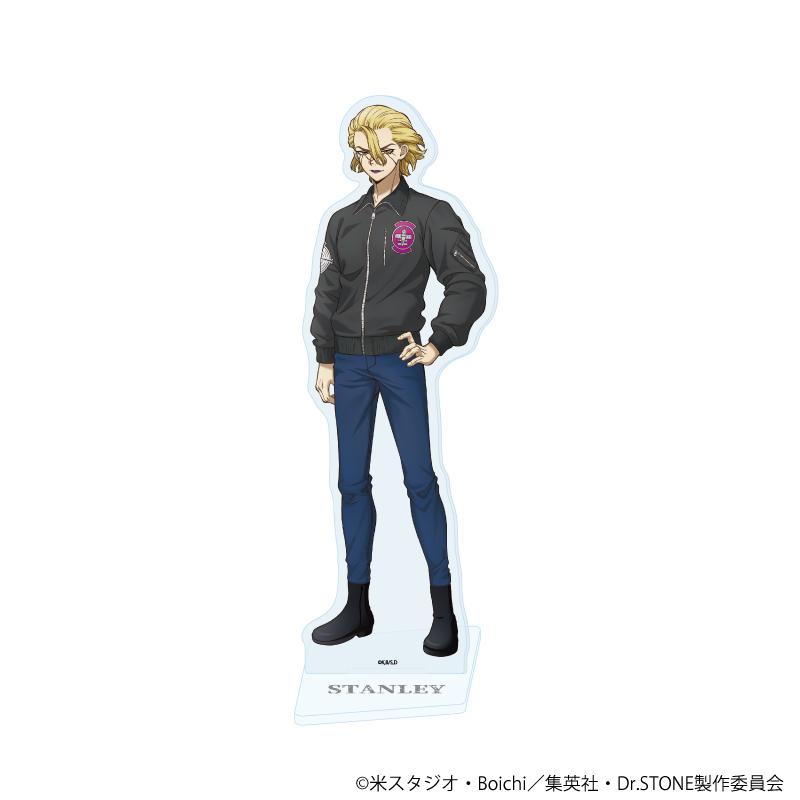 《Dr.STONE 石紀元》亞克力立牌74/斯坦利·斯奈德 飛行夾克ver.（新繪插畫）