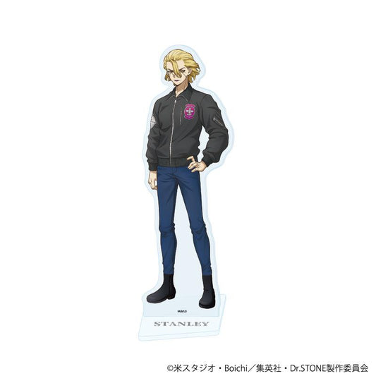 《Dr.STONE 石紀元》亞克力立牌74/斯坦利·斯奈德 飛行夾克ver.（新繪插畫）