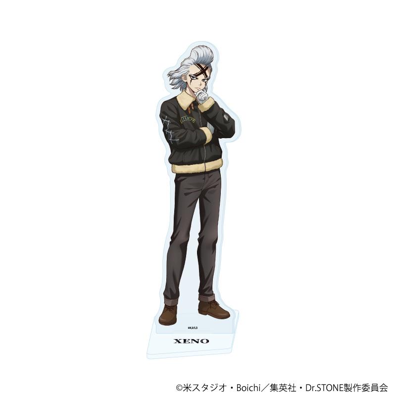 《Dr.STONE 石紀元》亞克力立牌73/Dr.ゼノ 飛行夾克款（新繪插畫）