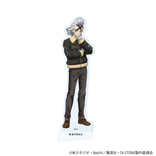 《Dr.STONE 石紀元》亞克力立牌73/Dr.ゼノ 飛行夾克款（新繪插畫）