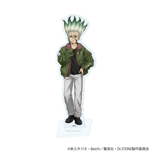 《Dr.STONE 石紀元》亞克力立牌70/石神千空 飛行夾克ver.(新繪插畫)