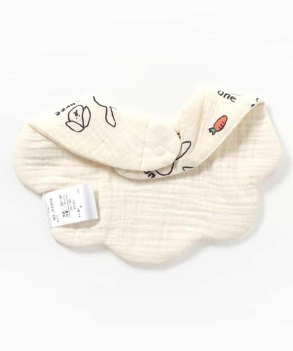 貓・兔子紗布圍兜