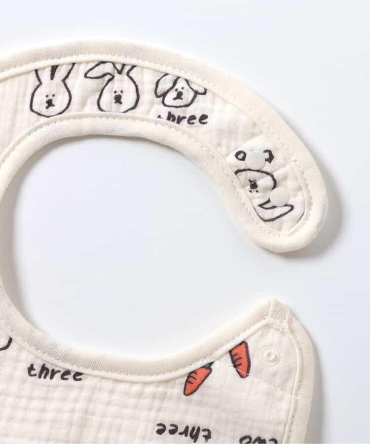 貓咪・兔子大號紗布圍兜