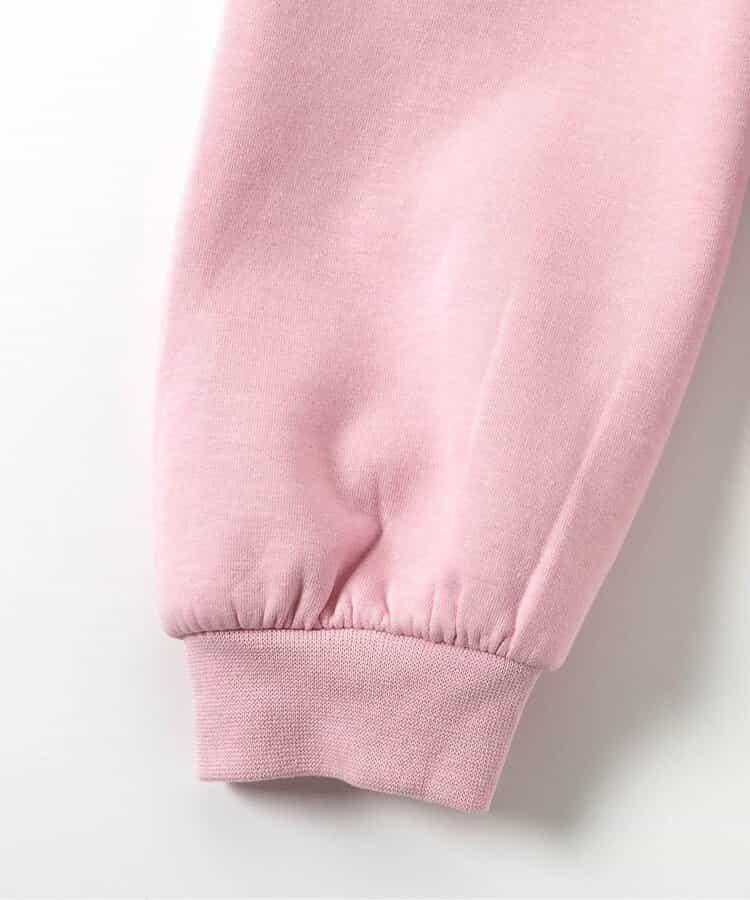 氣球袖拼接LOGO衛衣