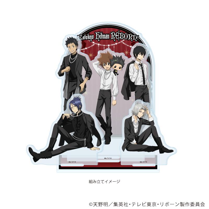 《家庭教師HITMAN REBORN!》亞克力場景擺件04/集合設計（新繪插畫）