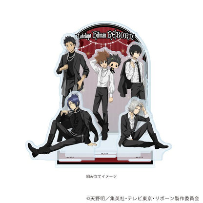 《家庭教師HITMAN REBORN!》亞克力場景擺件04/集合設計（新繪插畫）