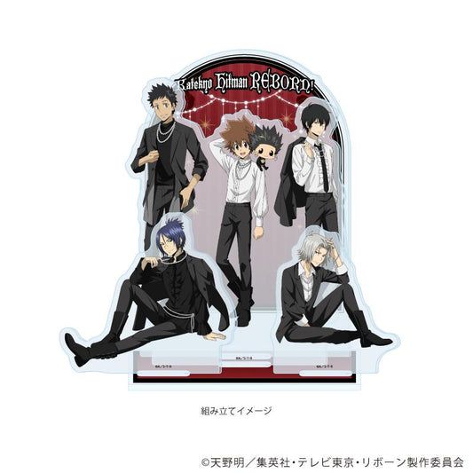 《家庭教師HITMAN REBORN!》亞克力場景擺件04/集合設計（新繪插畫）