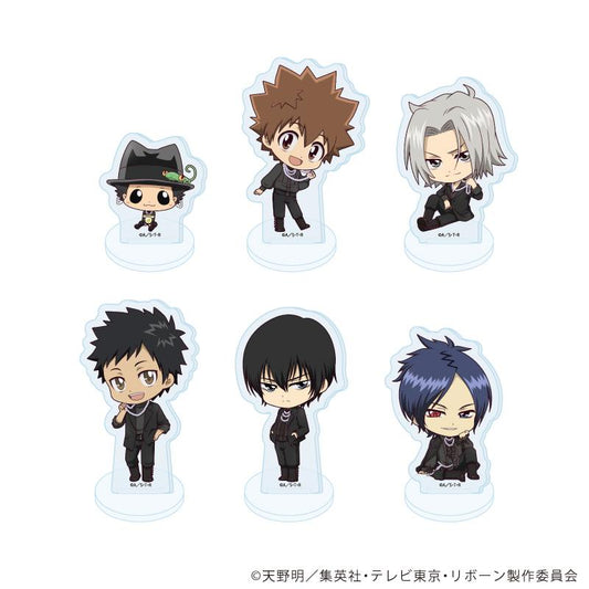 《家庭教師HITMAN REBORN!》亞克力迷你立牌28/全套（共6種）（Q版角色插畫）【全套／6個裝】