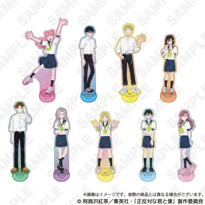 正反對的你與我_亮片亞克力立牌 谷