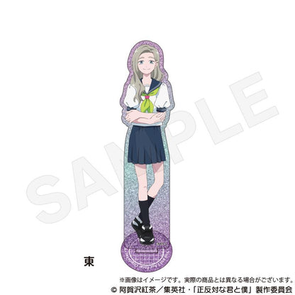 正反對的你與我_亮片亞克力立牌 東