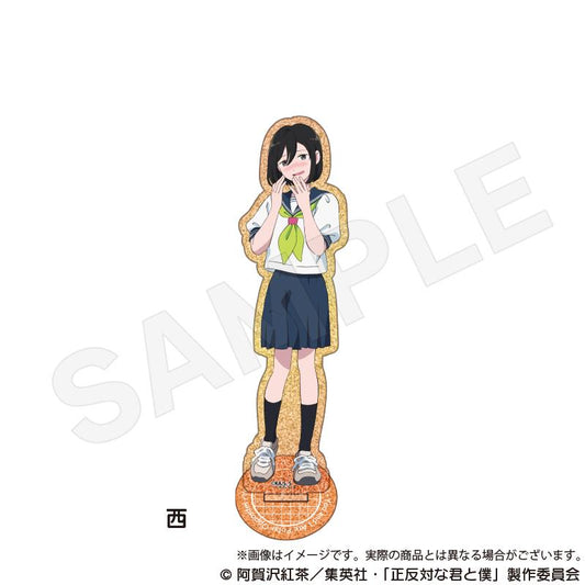 正反對的你與我_亮片亞克力立牌 西