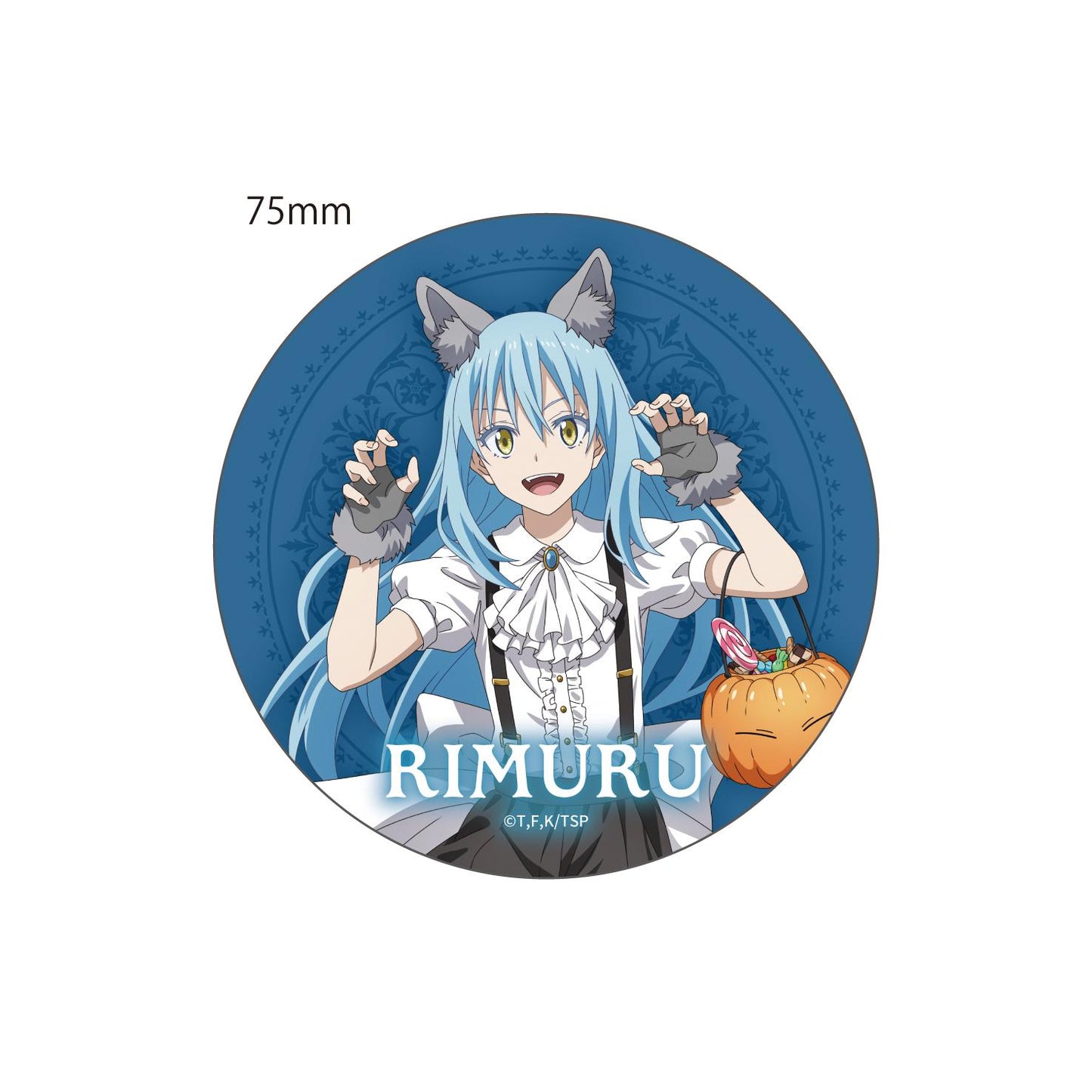 《關於我轉生變成史萊姆這檔事》全新繪製款式徽章盲盒【BOX／8個裝】