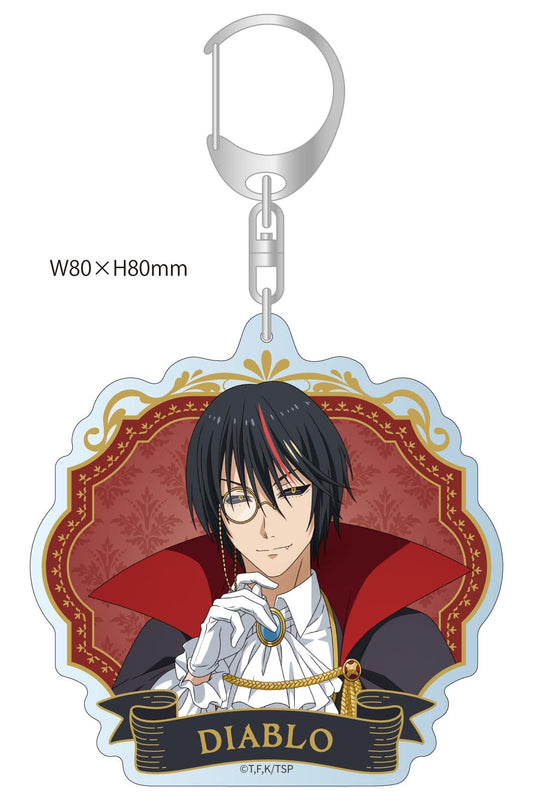 《關於我轉生變成史萊姆這檔事》全新繪製亞克力鑰匙扣（迪亞布羅/萬聖節）