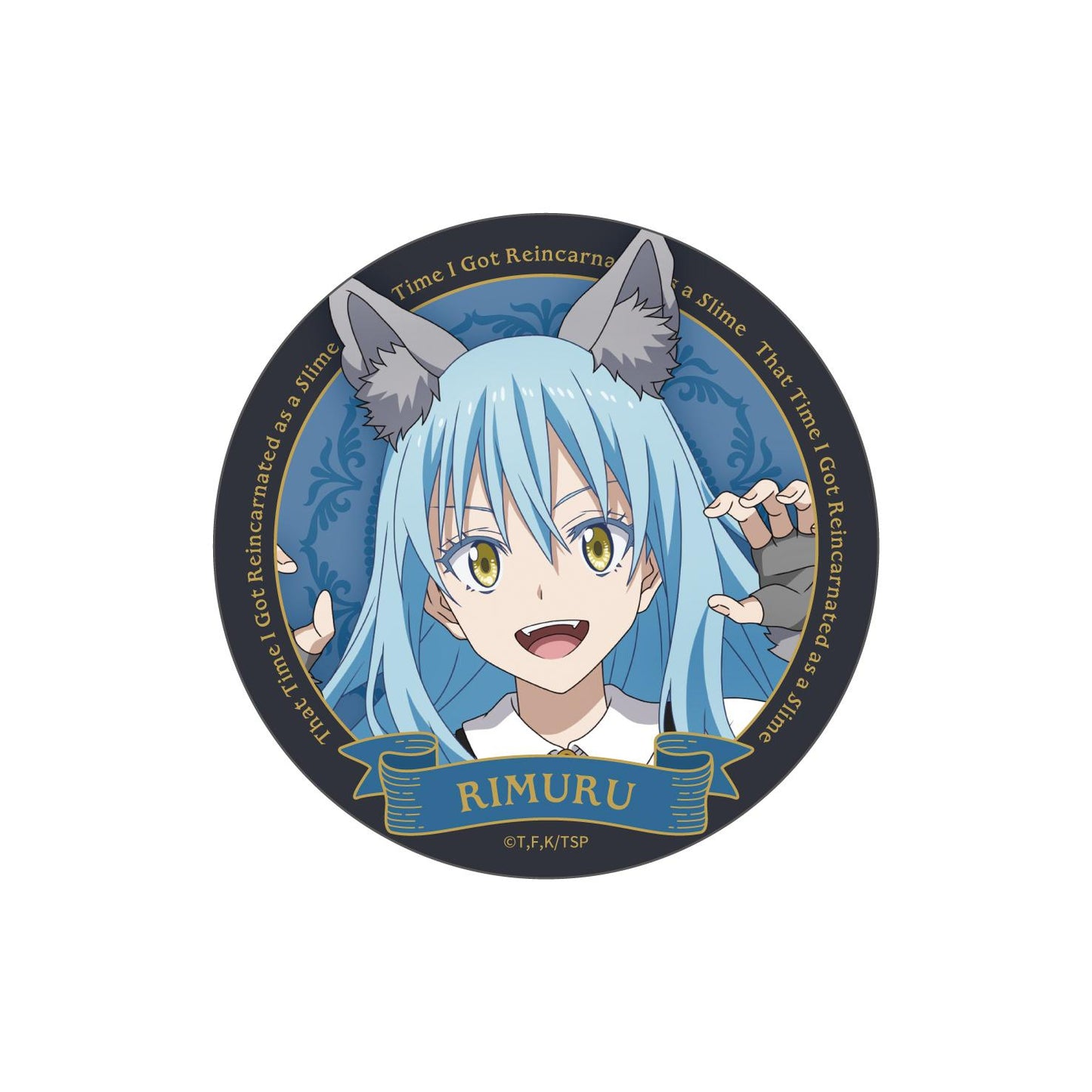 《關於我轉生變成史萊姆這檔事》全新繪製款式徽章盲盒【BOX／8個裝】