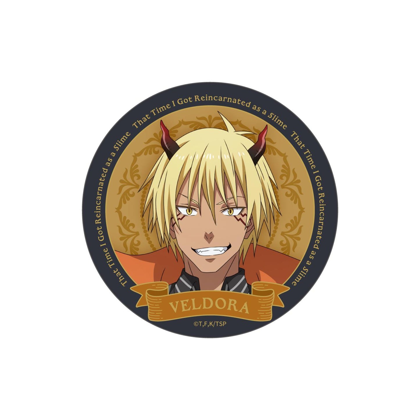 《關於我轉生變成史萊姆這檔事》全新繪製款式徽章盲盒【BOX／8個裝】