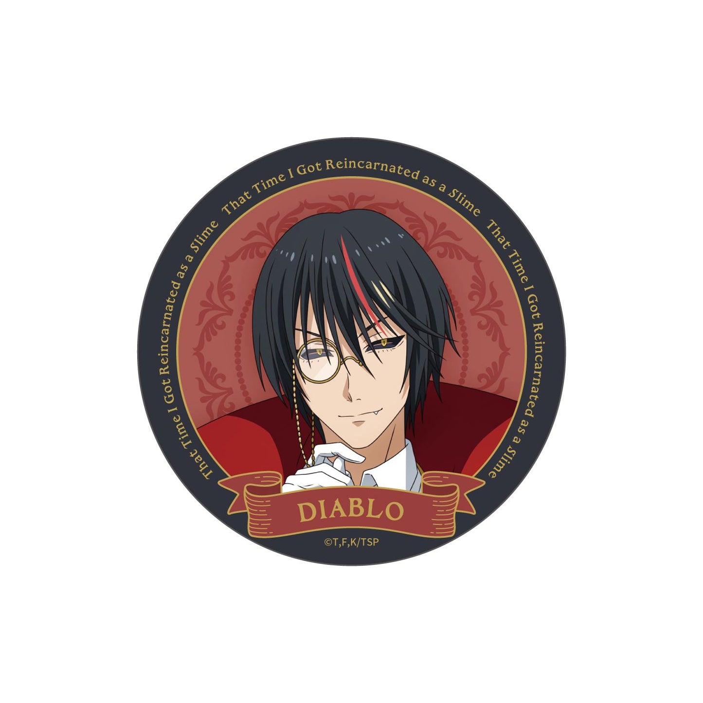 《關於我轉生變成史萊姆這檔事》全新繪製款式徽章盲盒【BOX／8個裝】