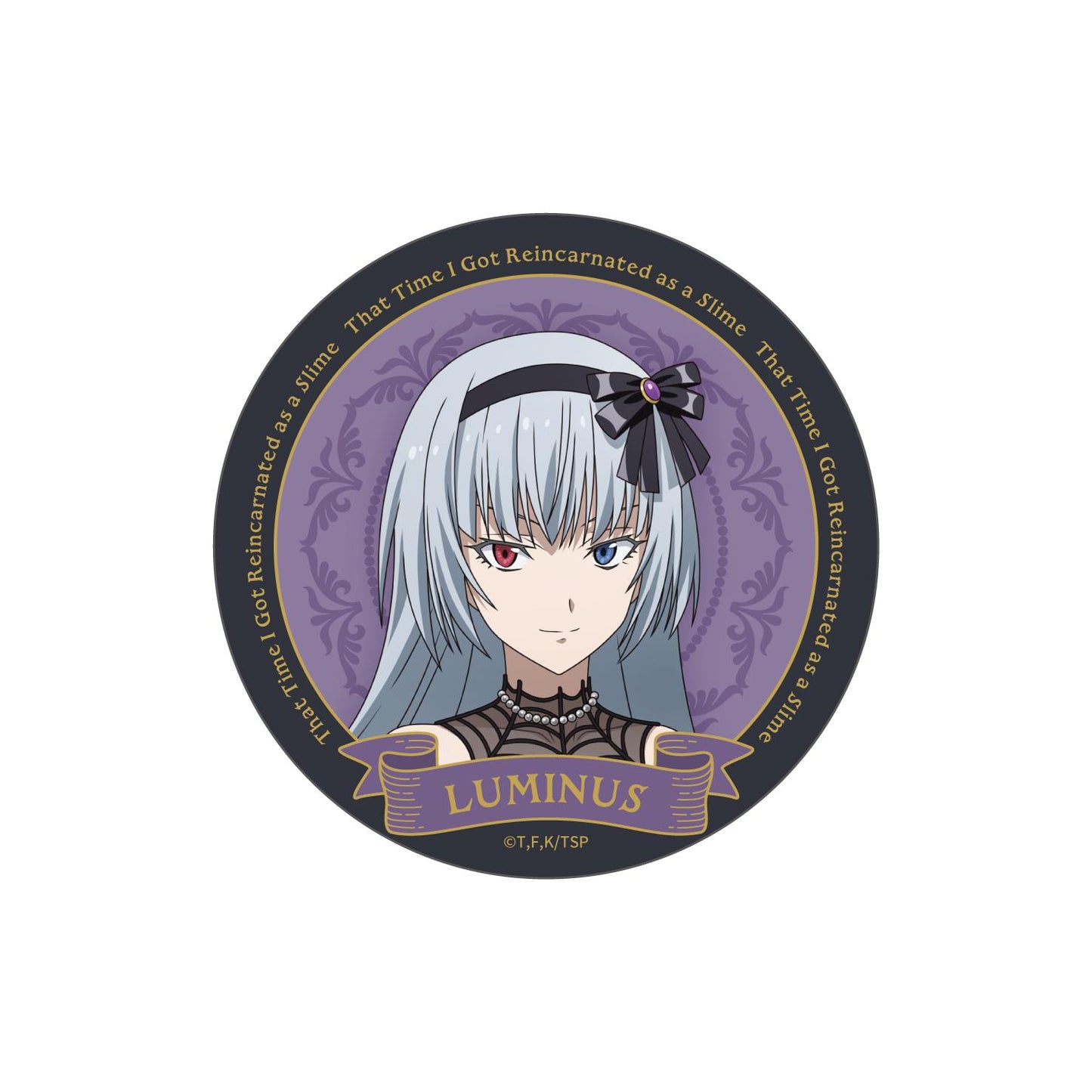 《關於我轉生變成史萊姆這檔事》全新繪製款式徽章盲盒【BOX／8個裝】