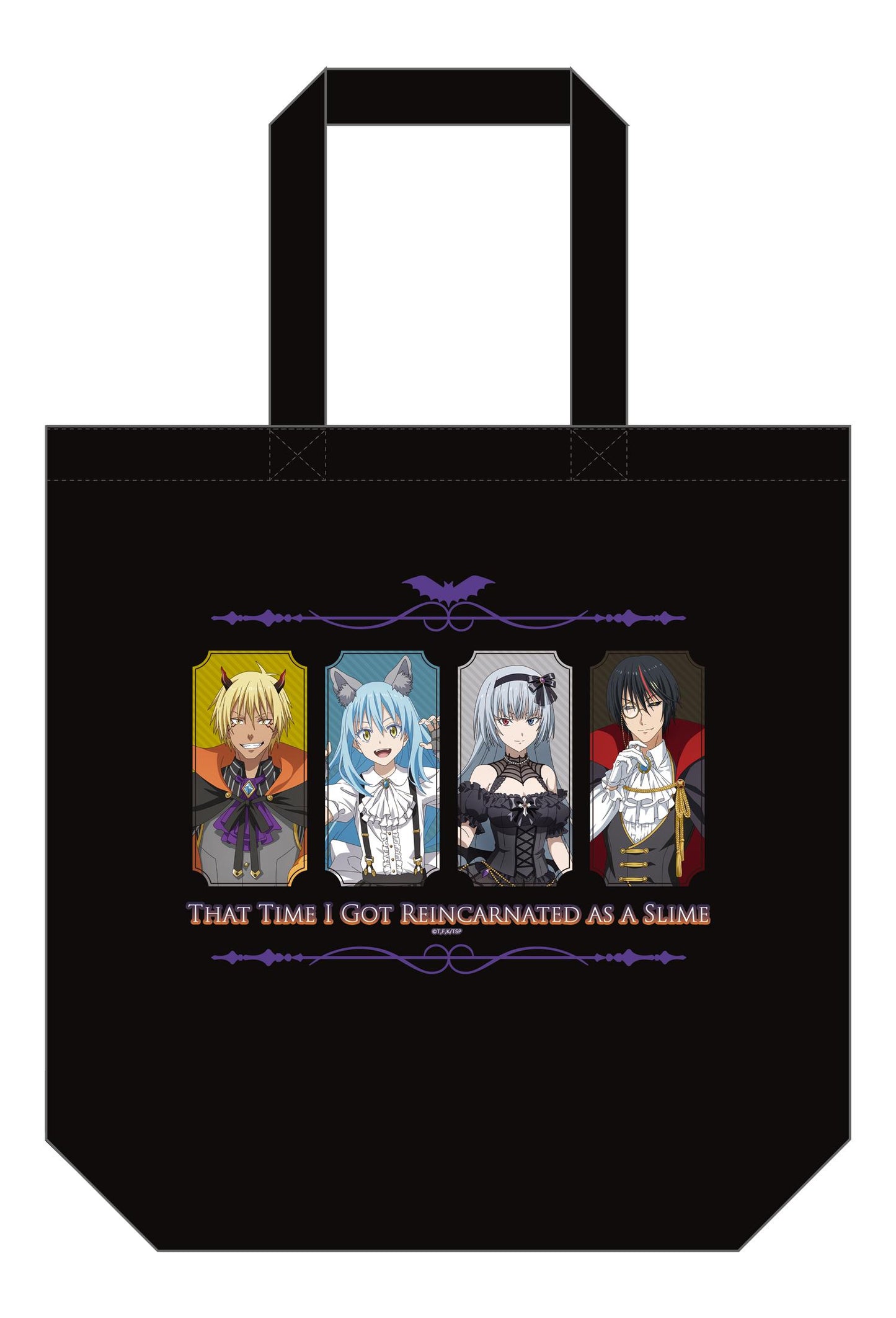 《關於我轉生變成史萊姆這檔事》原創插畫托特包（集合/萬聖節）
