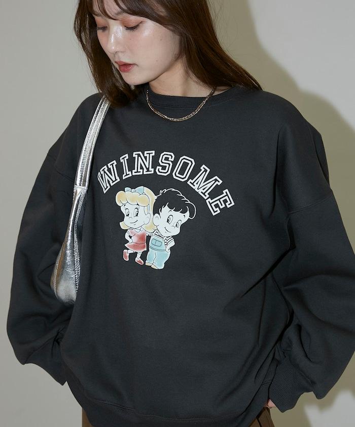 復古兒童學院風衛衣