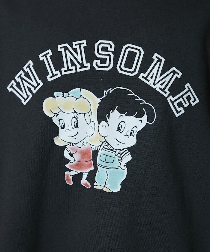 復古兒童學院風衛衣