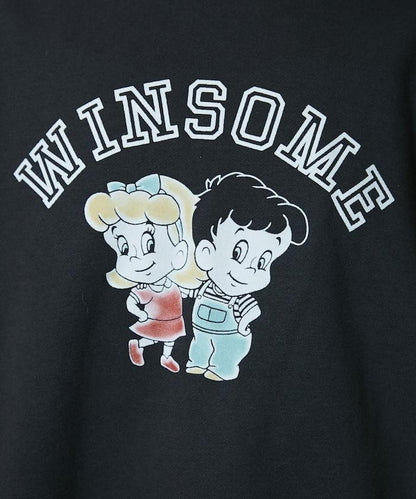 復古兒童學院風衛衣