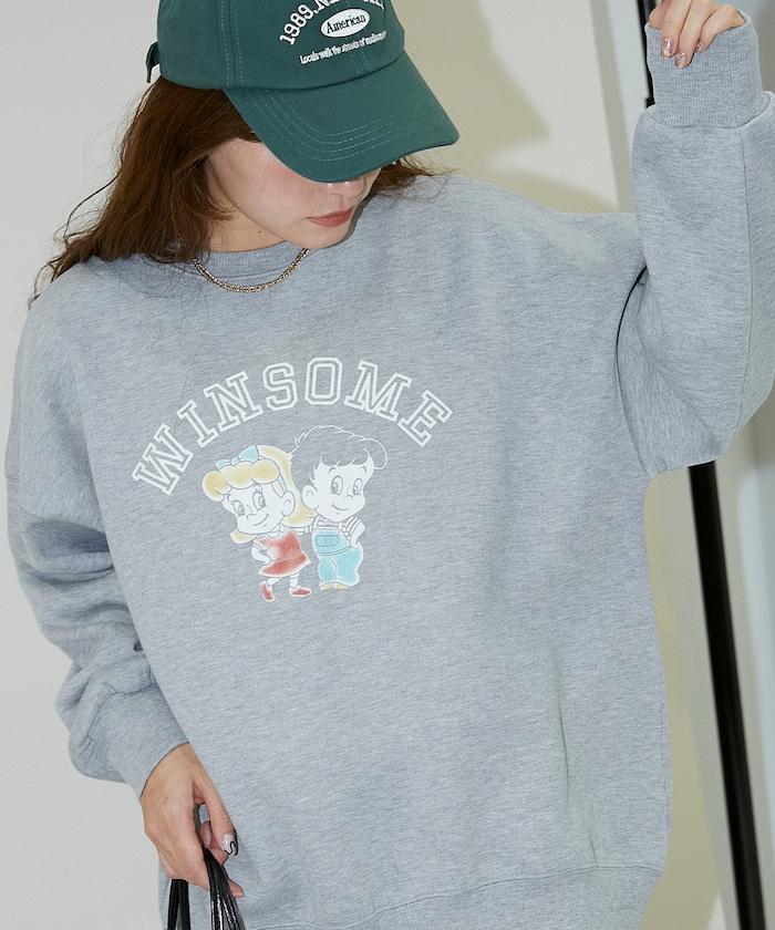 復古兒童學院風衛衣