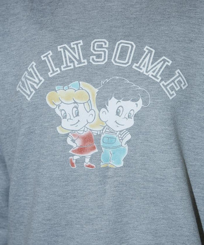 復古兒童學院風衛衣