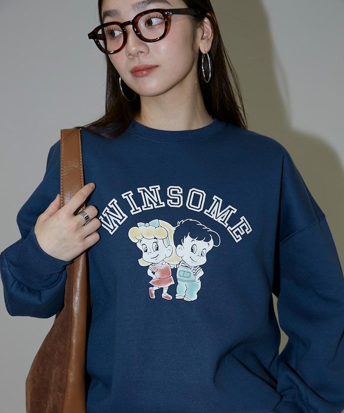 復古兒童學院風衛衣