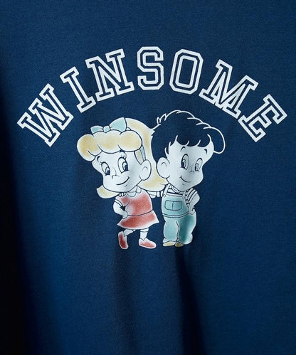 復古兒童學院風衛衣