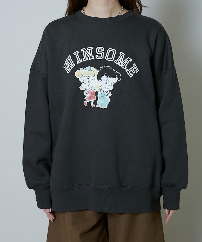 復古兒童學院風衛衣