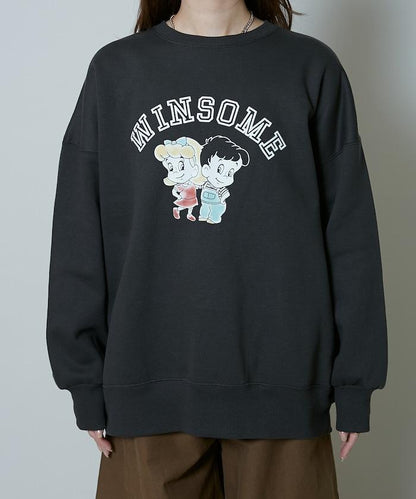 復古兒童學院風衛衣