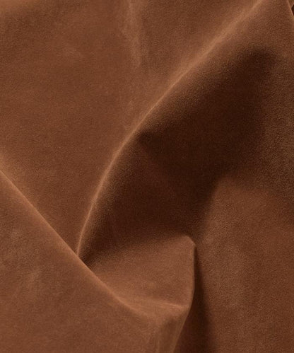 寬鬆版型仿皮絨襯衫夾克