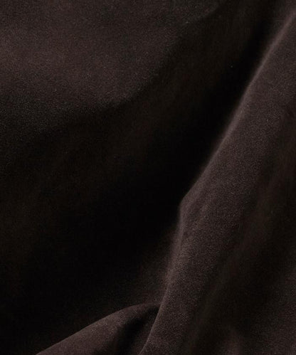 寬鬆版型仿皮絨襯衫夾克