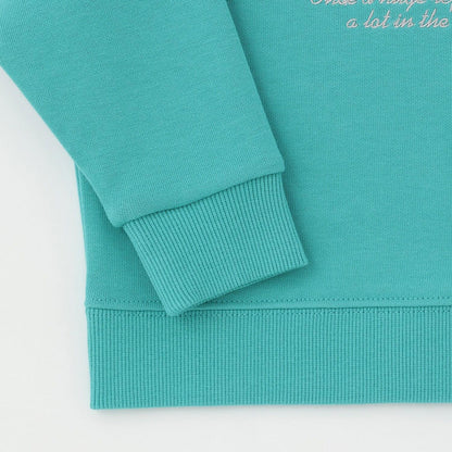 恐龍貼布繡翻領衛衣