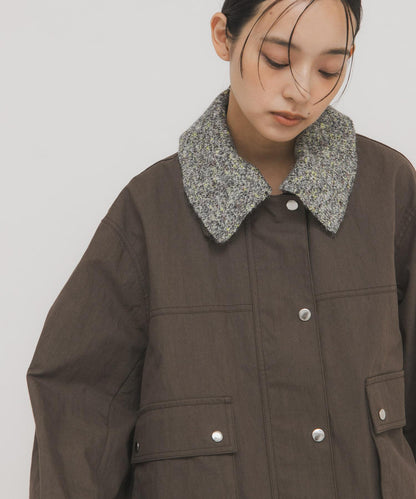 2WAY彩色泡泡袖夾克