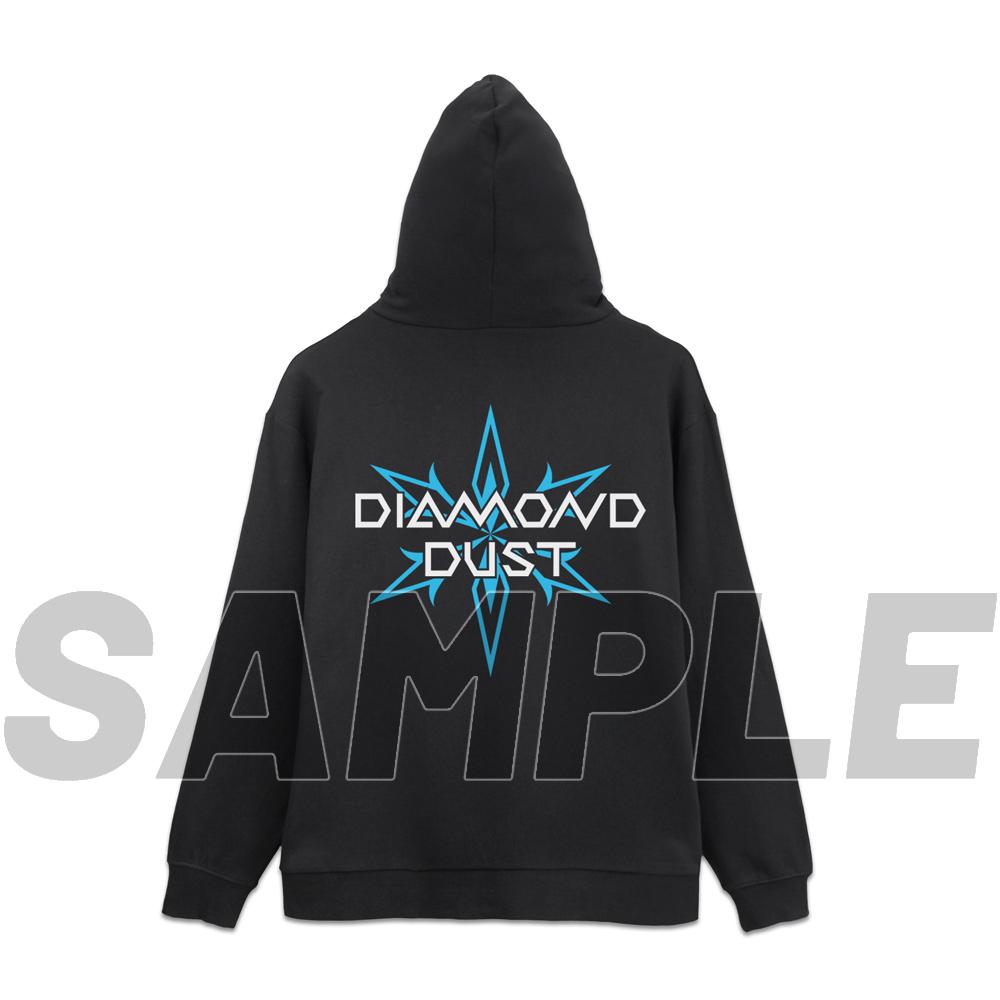 《哭泣少女樂隊》_M_鑽石塵拉鍊衛衣 Ver.2.0/黑色