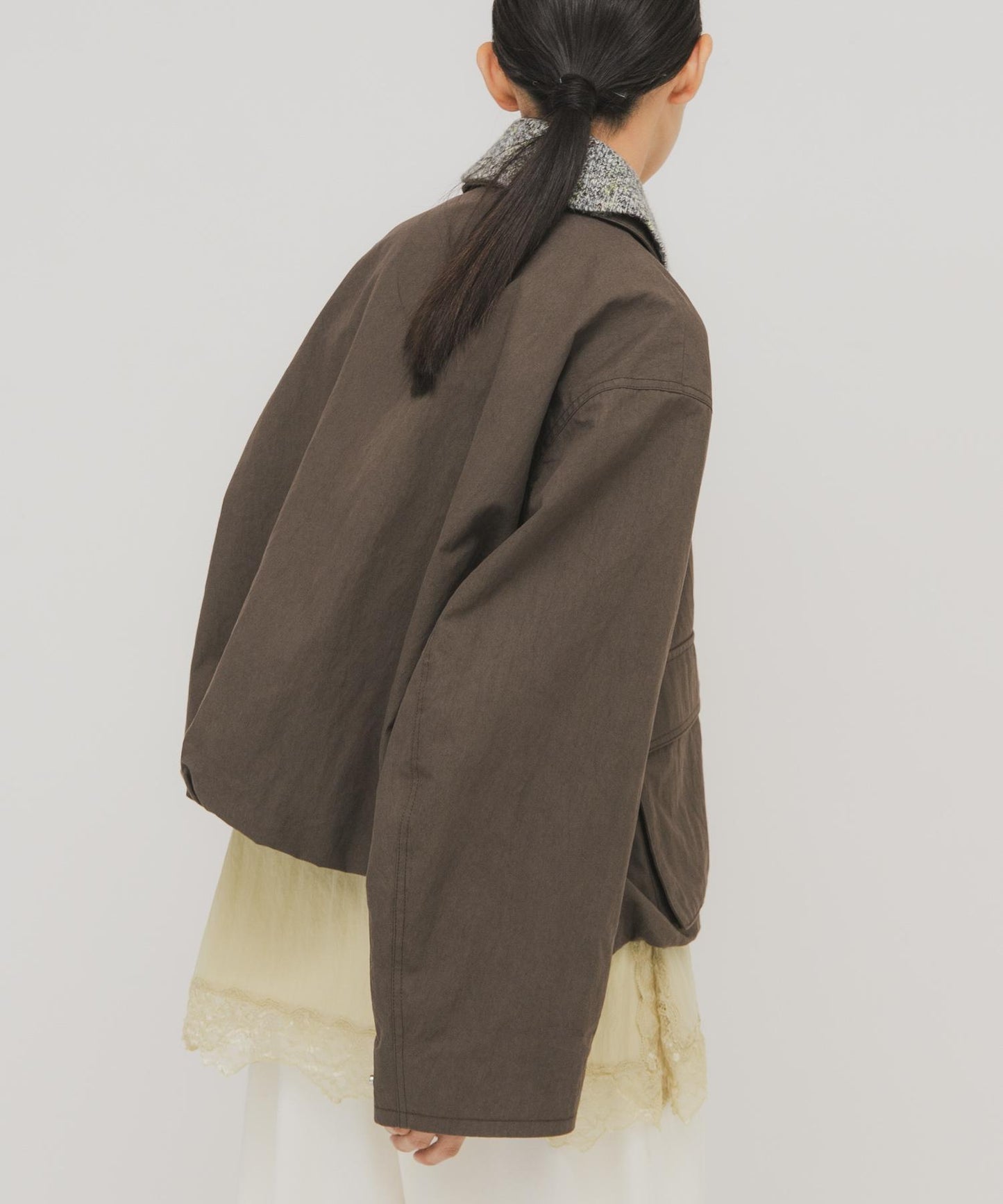 2WAY彩色泡泡袖夾克