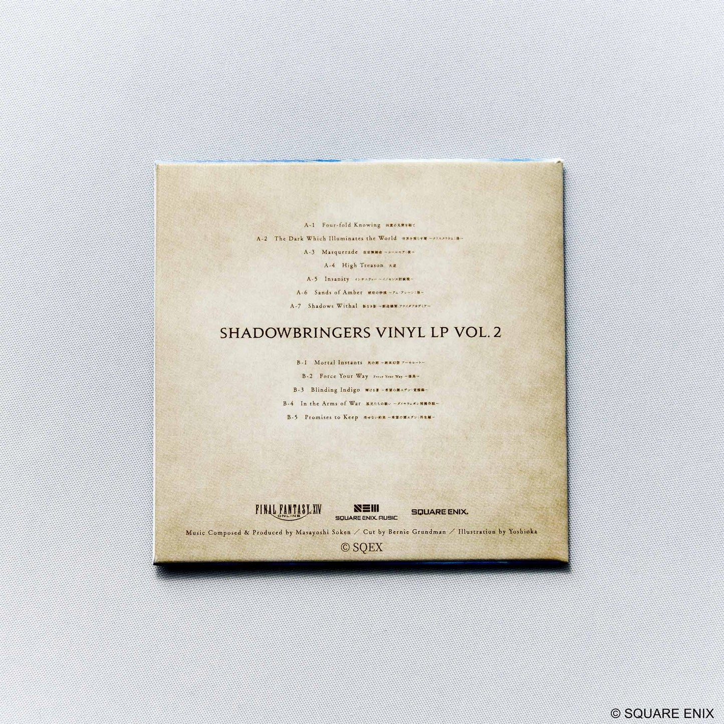 最終幻想XIV 音樂收藏鑰匙扣 乙烯基系列 Vol.2【BOX／6個裝】