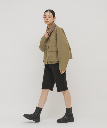 2WAY彩色泡泡袖夾克