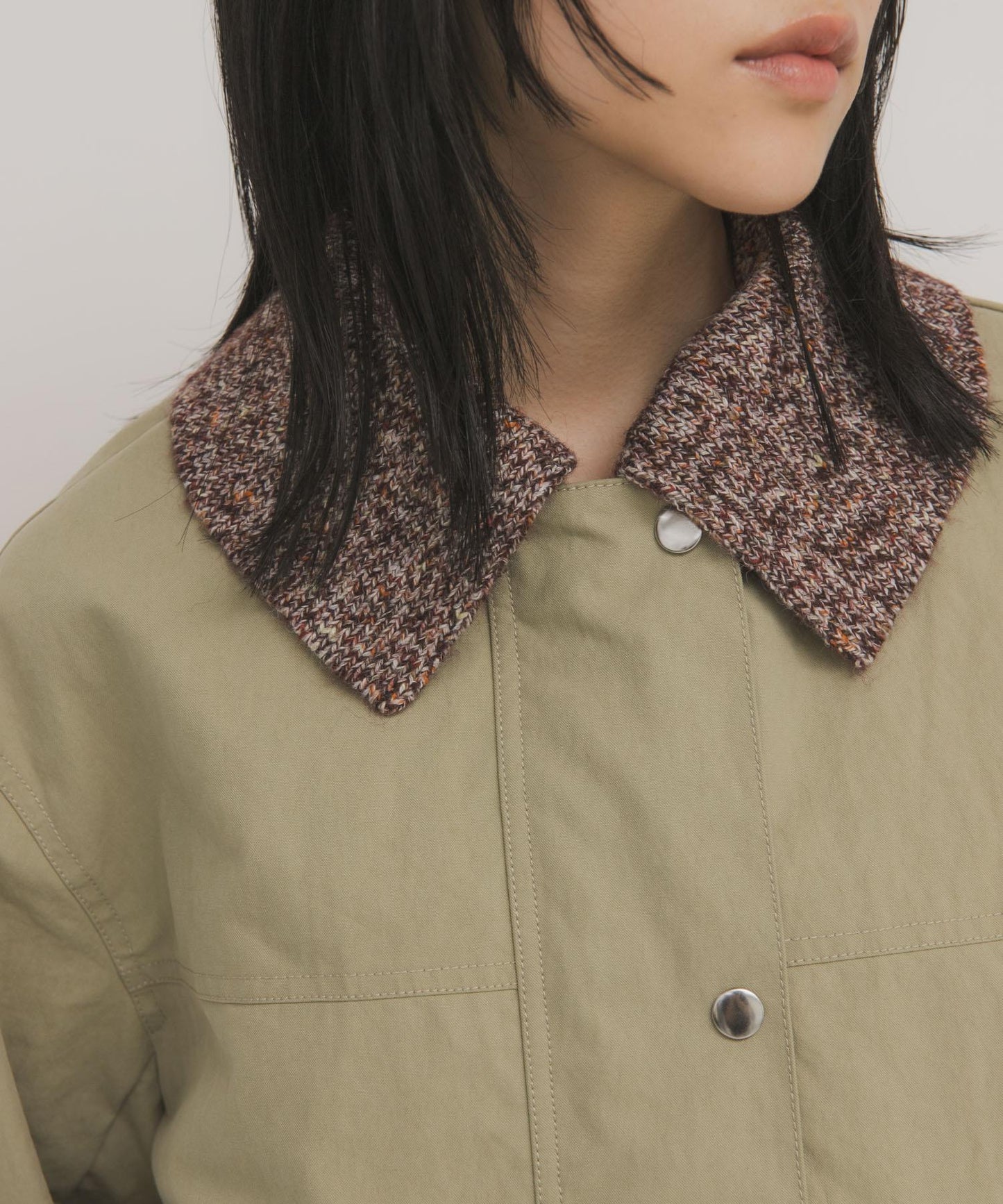 2WAY彩色泡泡袖夾克