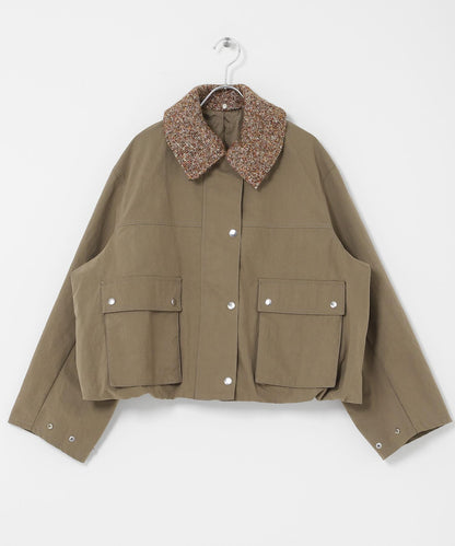 2WAY彩色泡泡袖夾克