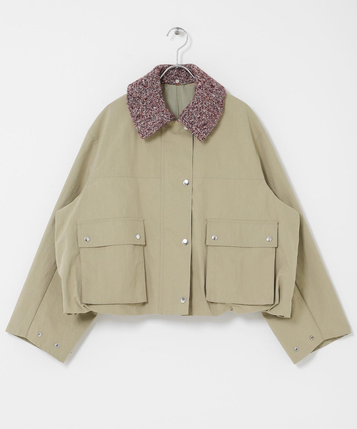 2WAY彩色泡泡袖夾克